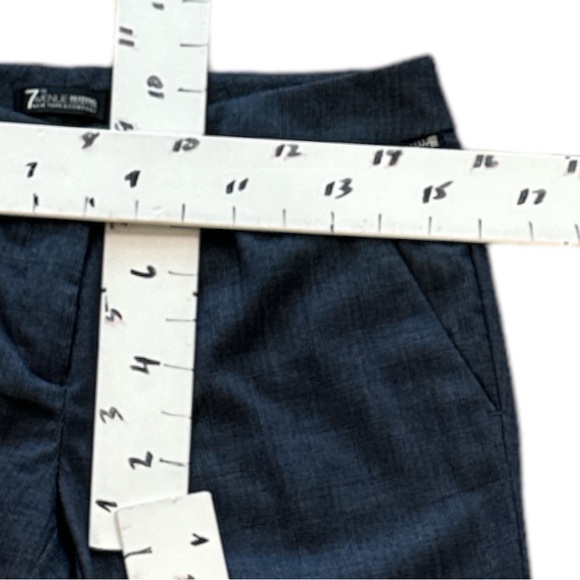 7th AVENUE navy blue trousers excellent condition Sz 4 average - Picture 4 of 7
